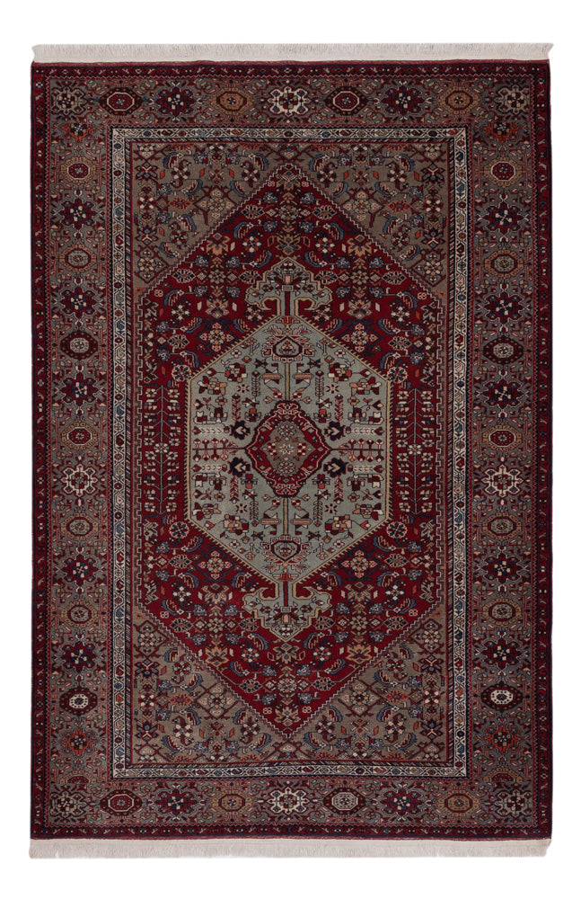 Tappeto Persero - Nomade - 207 x 137 cm - rosso scuro
