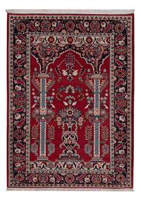 Tapis persan - Keshan - 194 x 131 cm - bleu