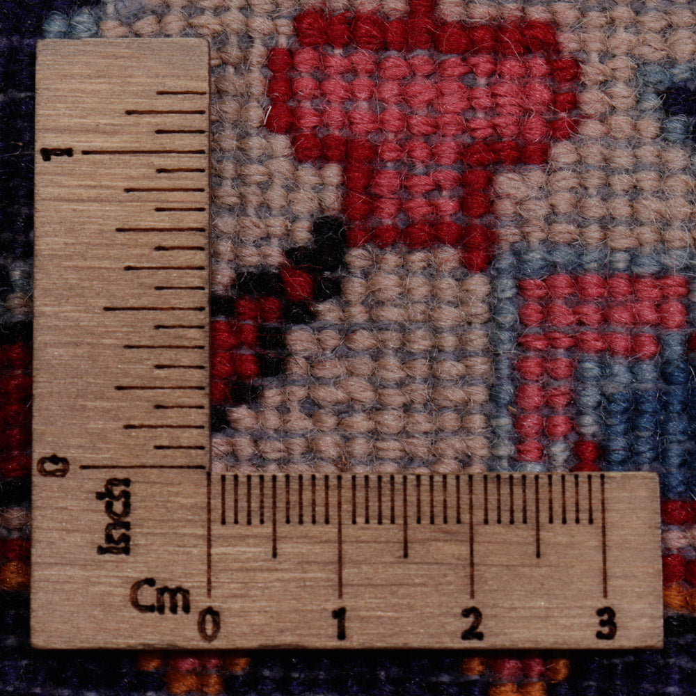 Tapis persan - Keshan - 194 x 131 cm - bleu