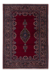Tapis persan - Keshan - 198 x 126 cm - rouge foncé