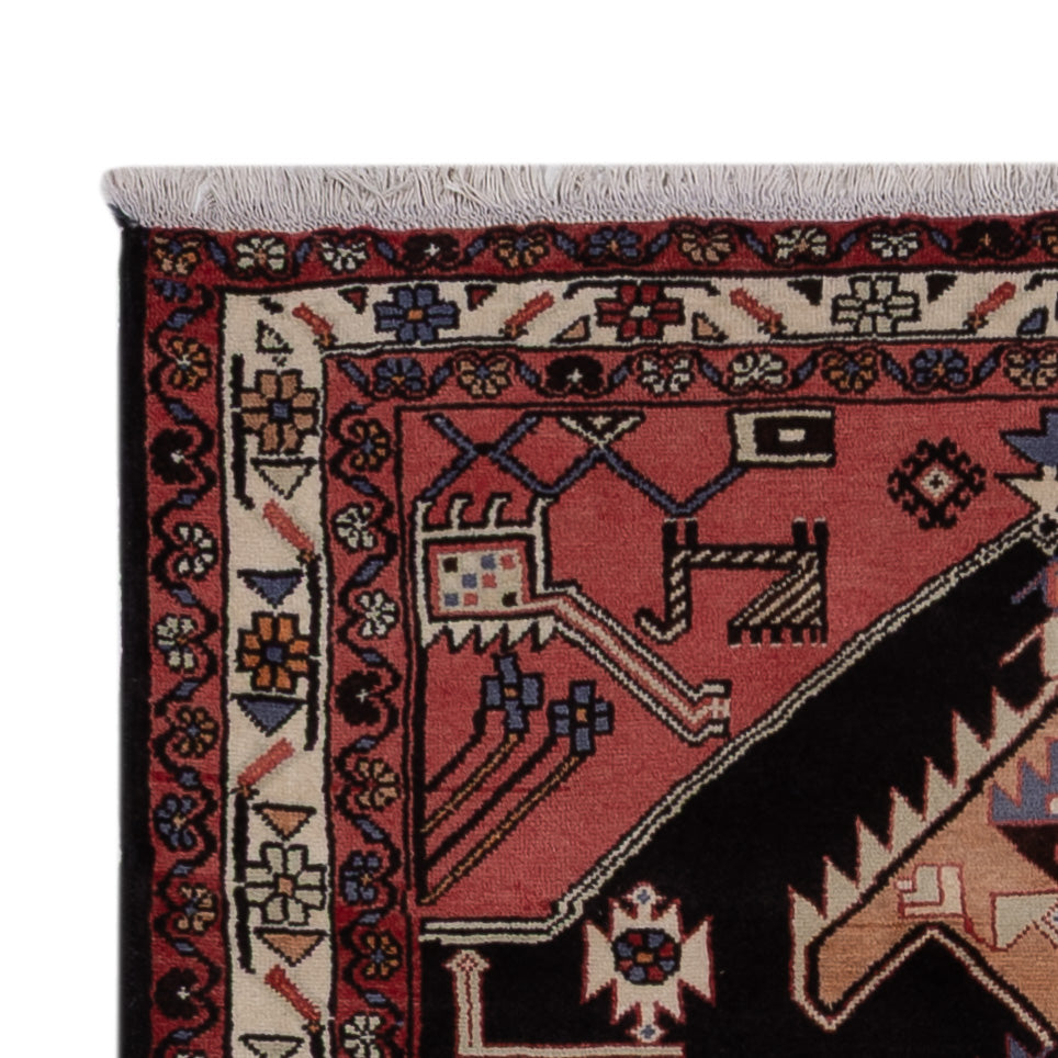 Perserteppich - Nomadic - 199 x 130 cm - dunkelblau