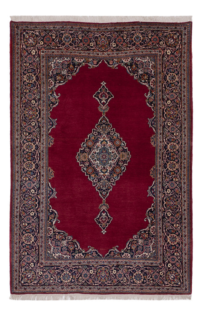 Tappeto Persero - Keshan - 205 x 135 cm - rosso