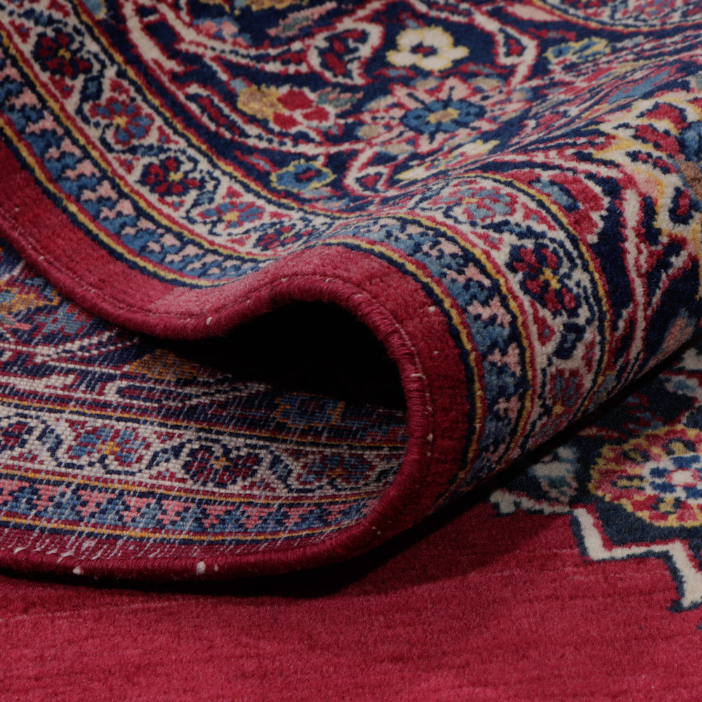 Tappeto Persero - Keshan - 205 x 135 cm - rosso