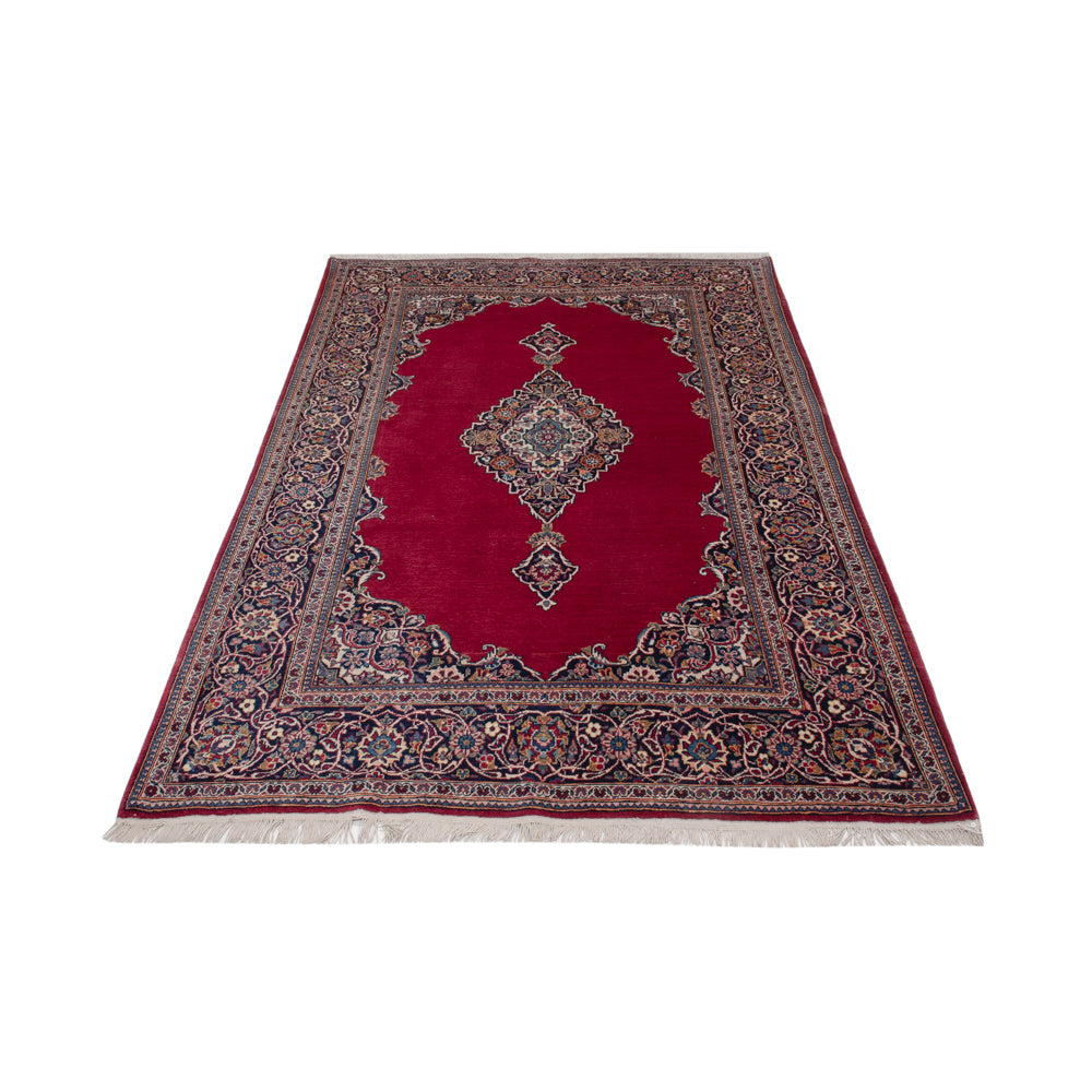 Tappeto Persero - Keshan - 205 x 135 cm - rosso