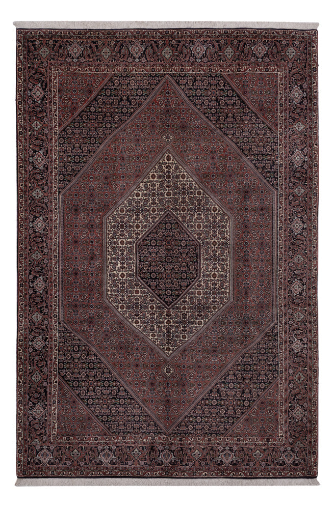 Perserteppich - Bidjar - 304 x 198 cm - dunkelbeige