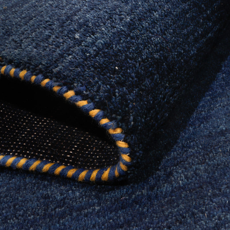 Gabbeh Teppich - Perser - 186 x 124 cm - dunkelblau