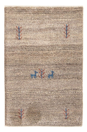 Gabbeh Teppich - Perser - 86 x 57 cm - natur
