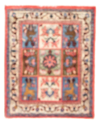 Tapis persan - Classique - 85 x 66 cm - multicolore