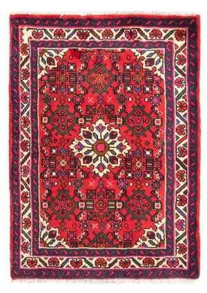 Perserteppich - Nomadic - 100 x 70 cm - rot