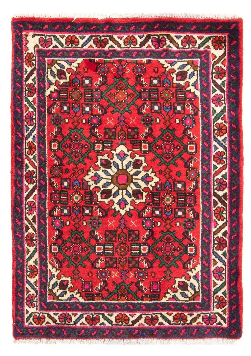 Perserteppich - Nomadic - 100 x 70 cm - rot