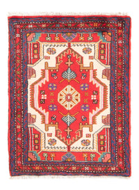 Perserteppich - Nomadic - 91 x 65 cm - rot
