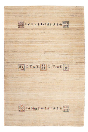 Gabbeh Teppich - Loribaft Perser - 159 x 100 cm - beige