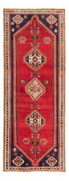 Kaschkuli Teppich 82x234cm - Perserteppich - Läufer / Rot / 82 x 234 cm Läufer