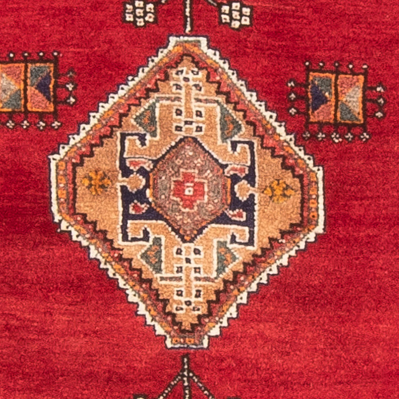 Läufer Gabbeh - Kaschkuli Perser - 234 x 82 cm - rot