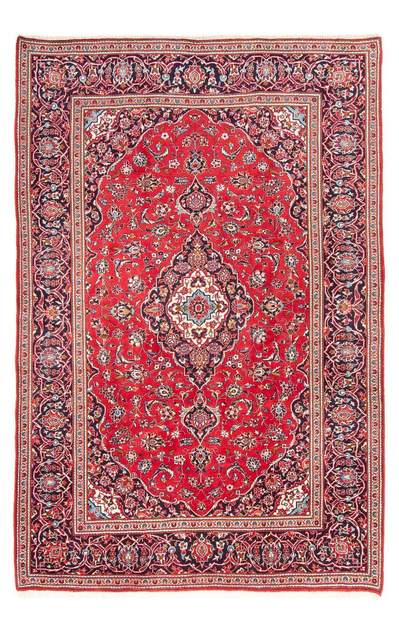 Perserteppich - Keshan - 304 x 202 cm - rot