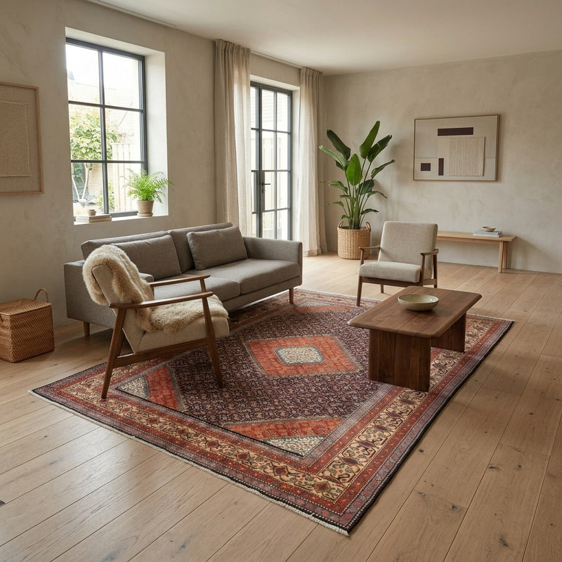 Täbriz Teppich 276x208cm - Perserteppich