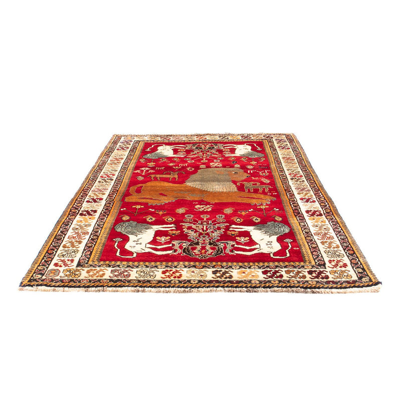 Gabbeh Teppich - Kaschkuli Perser - 265 x 171 cm - rot