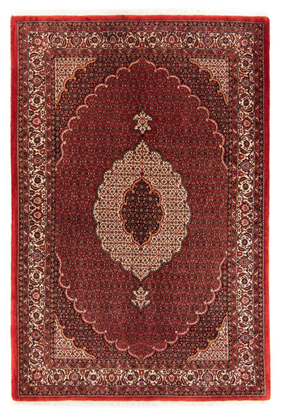 Bidjar - Takab Teppich 168x234cm - Perserteppich - rot
