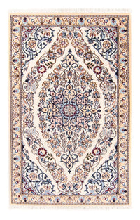 Tapis persan - Nain - Royal - 138 x 87 cm - beige