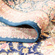 Seidenteppich - Ghom Seide - Premium - 152 x 102 cm - dunkelblau