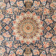 Seidenteppich - Ghom Seide - Premium - 152 x 100 cm - dunkelblau