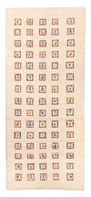 Loribaft Teppich Perser 82x200cm - Orientteppich - Läufer / Beige / 82 x 200 cm Läufer
