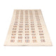 Läufer Gabbeh - Loribaft Perser - 200 x 82 cm - beige