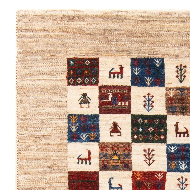 Gabbeh Teppich - Loribaft Perser - 129 x 81 cm - mehrfarbig