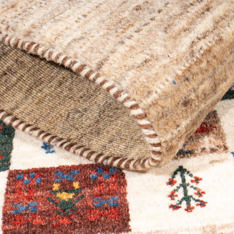 Gabbeh Teppich - Loribaft Perser - 129 x 81 cm - mehrfarbig