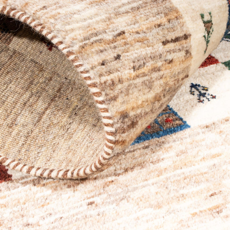 Gabbeh Teppich - Loribaft Perser - 125 x 86 cm - mehrfarbig
