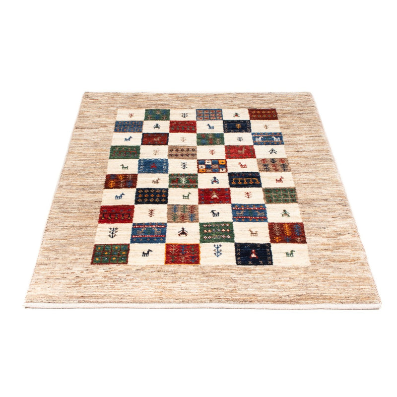 Gabbeh Teppich - Loribaft Perser - 125 x 86 cm - mehrfarbig