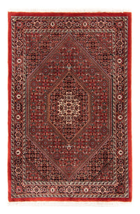 Tapis persan - Bidjar - 140 x 92 cm - rouge