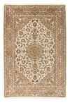 Kashan Tappeto 118x170cm - Tappeto persiano - beige - Rettangolo / Beige / 118 x 170 cm Rettangolo