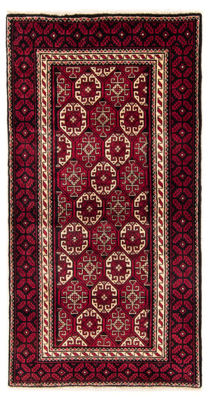 Läufer Belutsch - 198 x 102 cm - rot
