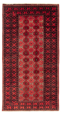 Tapis de couloir Tapis Belutsch - 191 x 95 cm - rouge