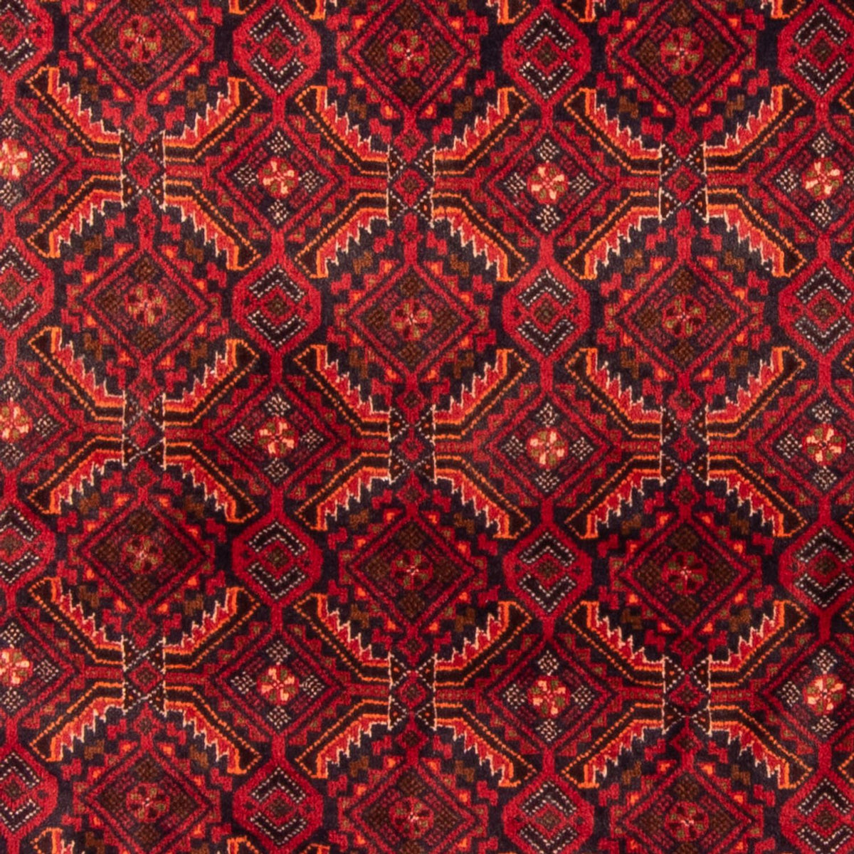 Belutsch Teppich - 216 x 118 cm - rot