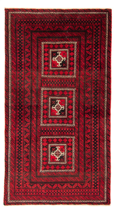 Tappeto Belutsch 125x237cm - Tappeto persiano - rosso