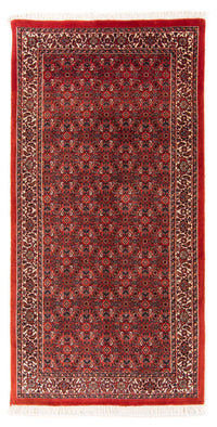 Tapis de couloir Tapis persan - Bidjar - 205 x 102 cm - rouge