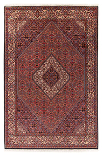 Tapis persan - Bidjar - 214 x 160 cm - rouge