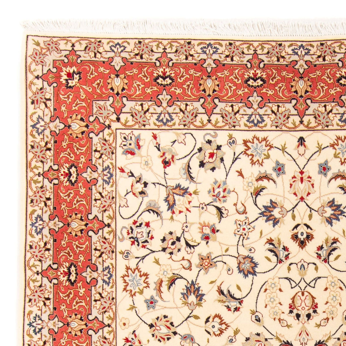 Täbriz - 50 Raj Teppich 154x210cm - Perserteppich
