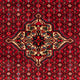 Perserteppich - Nomadic - 207 x 154 cm - rot