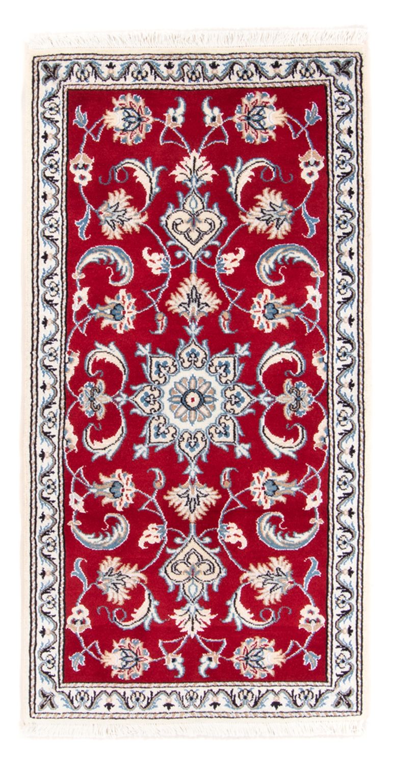 Perserteppich - Nain - 140 x 68 cm - rot