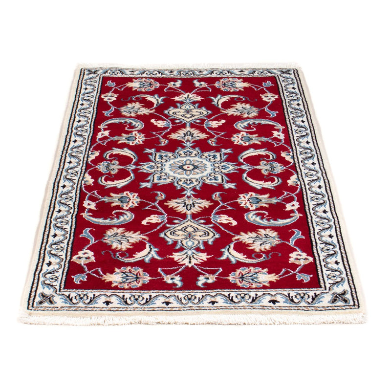 Perserteppich - Nain - 140 x 68 cm - rot