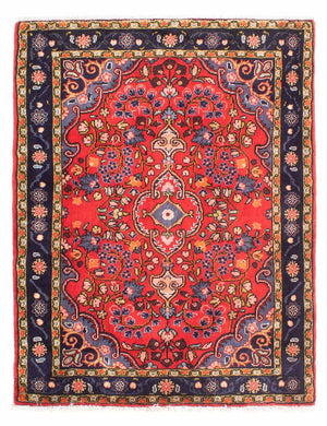 Perserteppich - Nomadic - 114 x 87 cm - rot