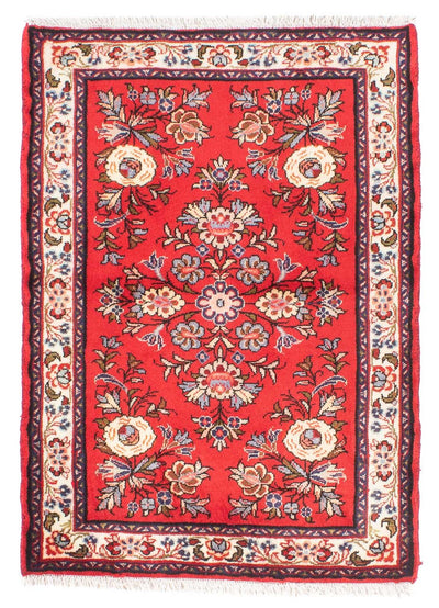 Sarough Teppich 76x111cm - Perserteppich - rot
