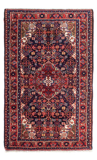 Tapis persan - Nomadic - 138 x 83 cm - bleu foncé