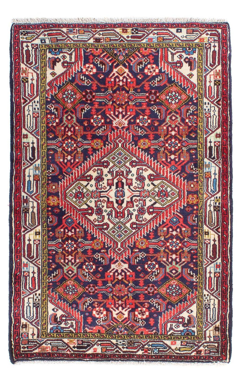 Perserteppich - Nomadic - 125 x 80 cm - dunkelblau