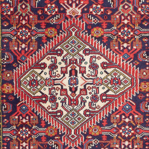 Perserteppich - Nomadic - 125 x 80 cm - dunkelblau