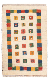 Tappeto Gabbeh - Persero - 122 x 76 cm - multicolore