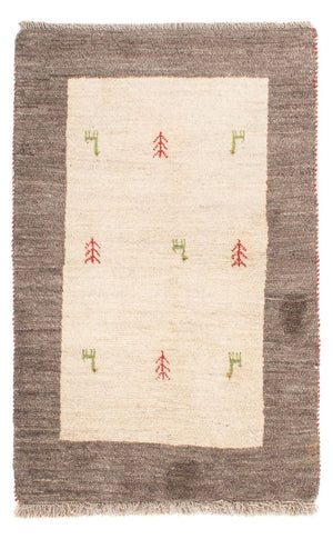 Gabbeh Teppich - Perser - 125 x 77 cm - natur